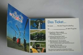 Tickets für Ihren Erlebnisflug mit dem Tragschrauber ab Bitburg