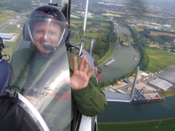 Gyrocopter Rundflug Wesel Wolfgang