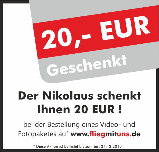 20 EUR vom Nikolaus