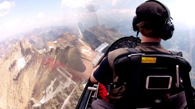 Rundflug Österreich Alpen