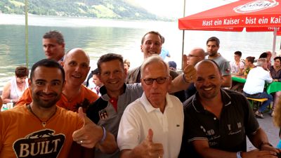 Auf dem Seefest in Zell am See