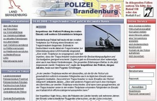 Gyrokopter bei der Polizei